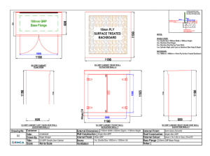 EMCA Technical Drawings EMCA D2 Double Door Model Sample