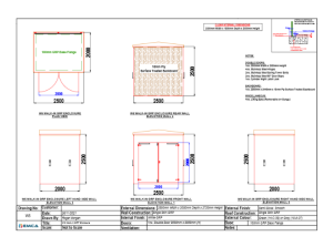 EMCA Technical Drawings EMCA W5 Walk-In Enclosure Sample